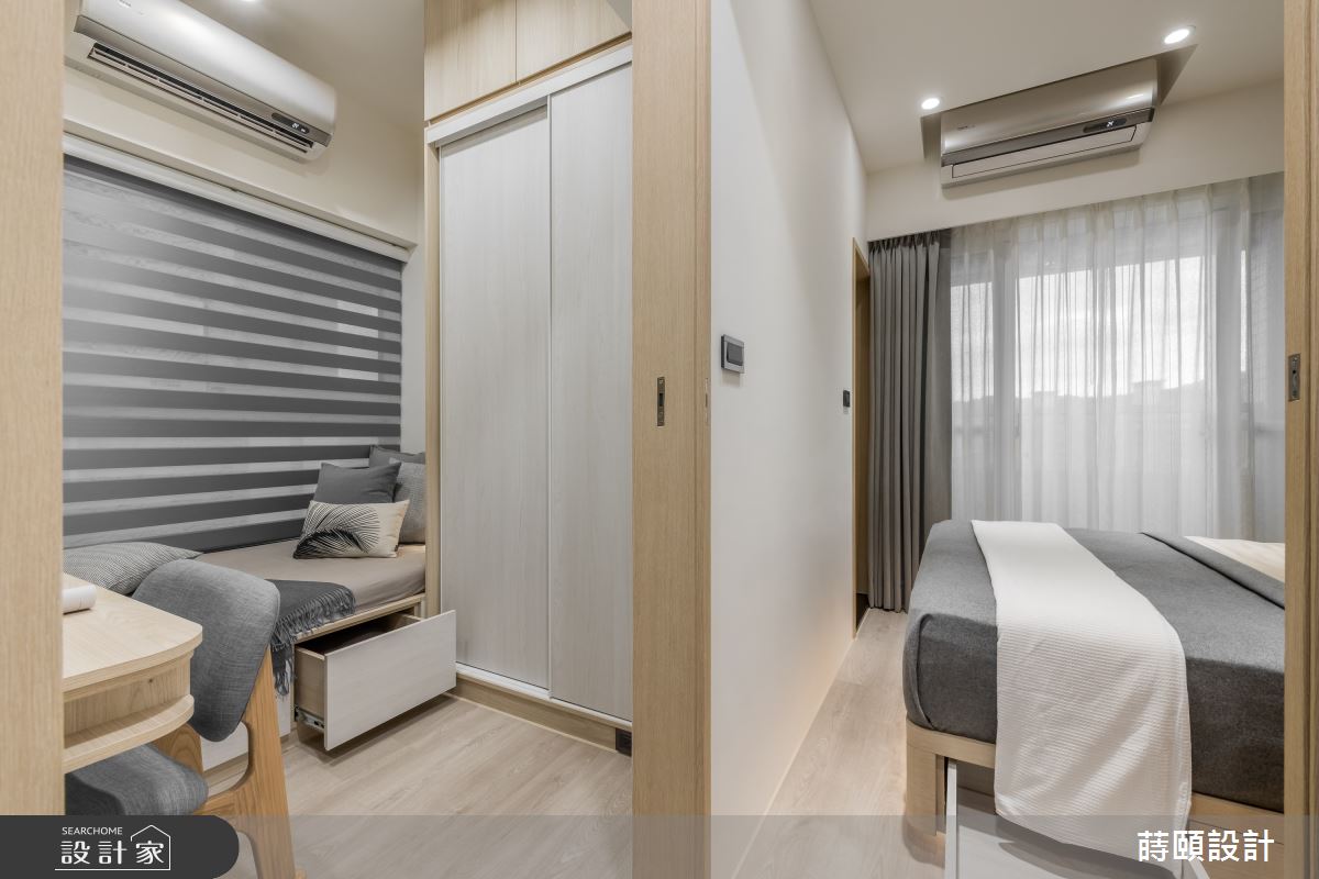 新成屋(5年以下)＿北歐風臥室客房案例圖片＿蒔頤設計＿蒔頤_灰色悸動之12