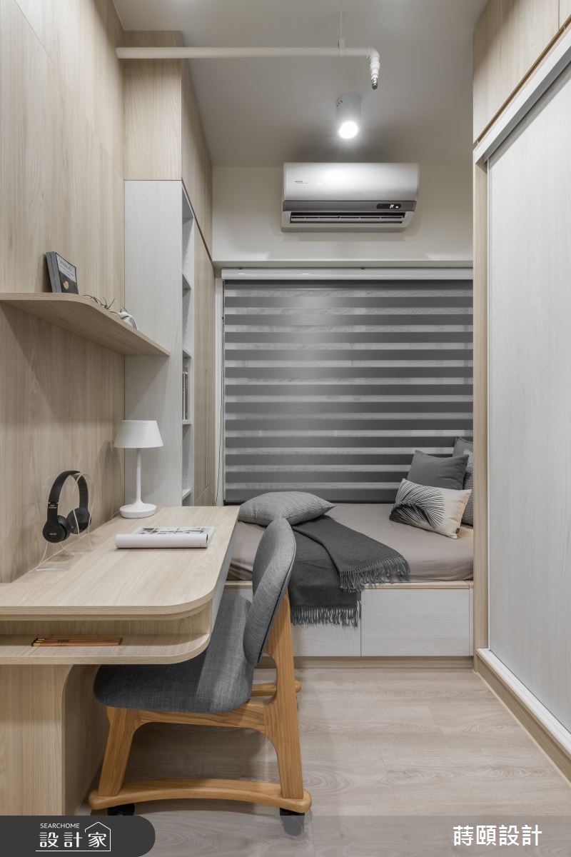 新成屋(5年以下)＿北歐風客房案例圖片＿蒔頤設計＿蒔頤_灰色悸動之13