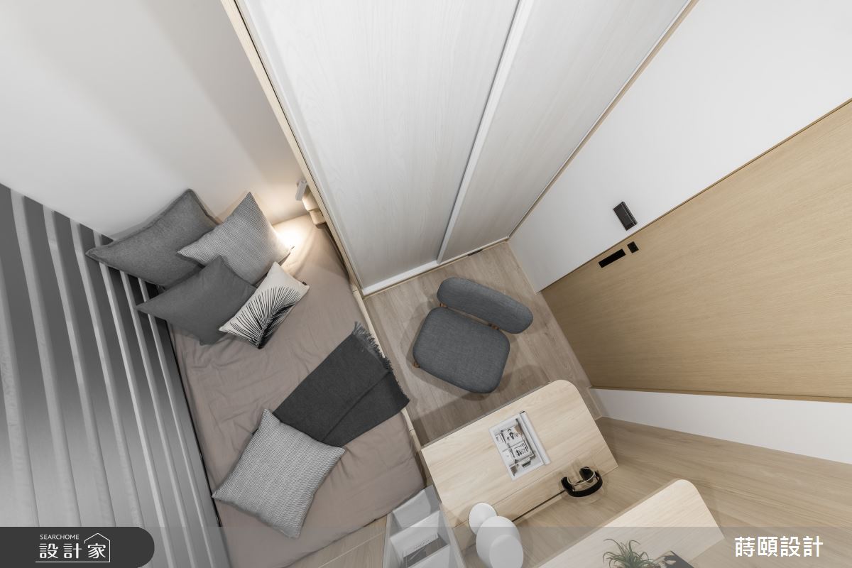 新成屋(5年以下)＿北歐風客房案例圖片＿蒔頤設計＿蒔頤_灰色悸動之15