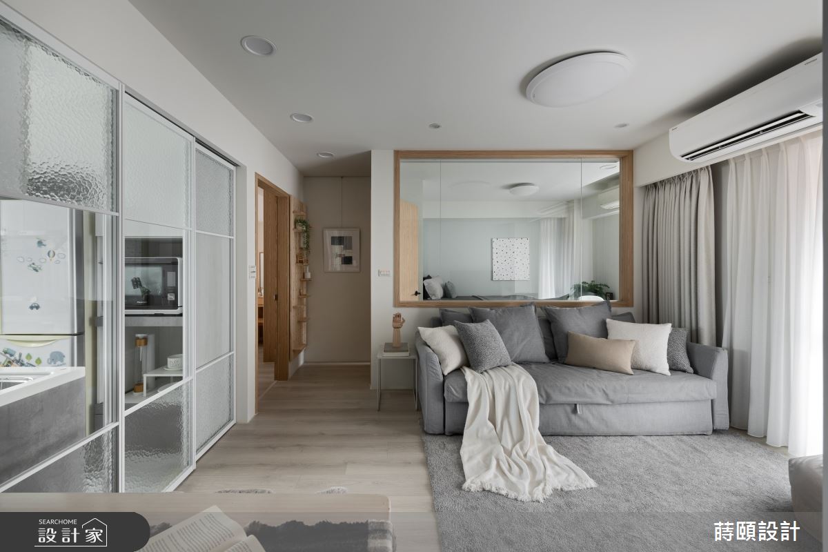 21坪老屋(16~30年)＿北歐風客廳案例圖片＿蒔頤設計＿蒔頤_流光彩韻之3