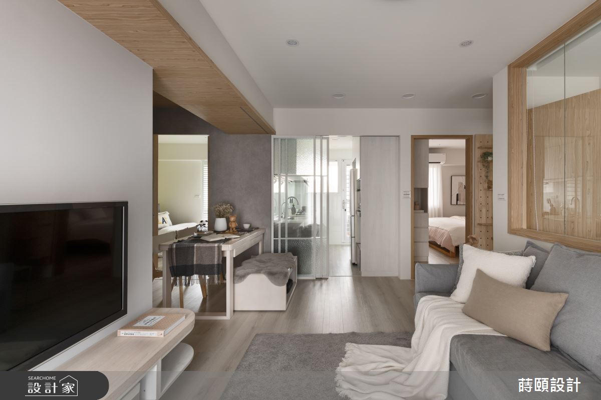 21坪老屋(16~30年)＿北歐風客廳餐廳廚房案例圖片＿蒔頤設計＿蒔頤_流光彩韻之7