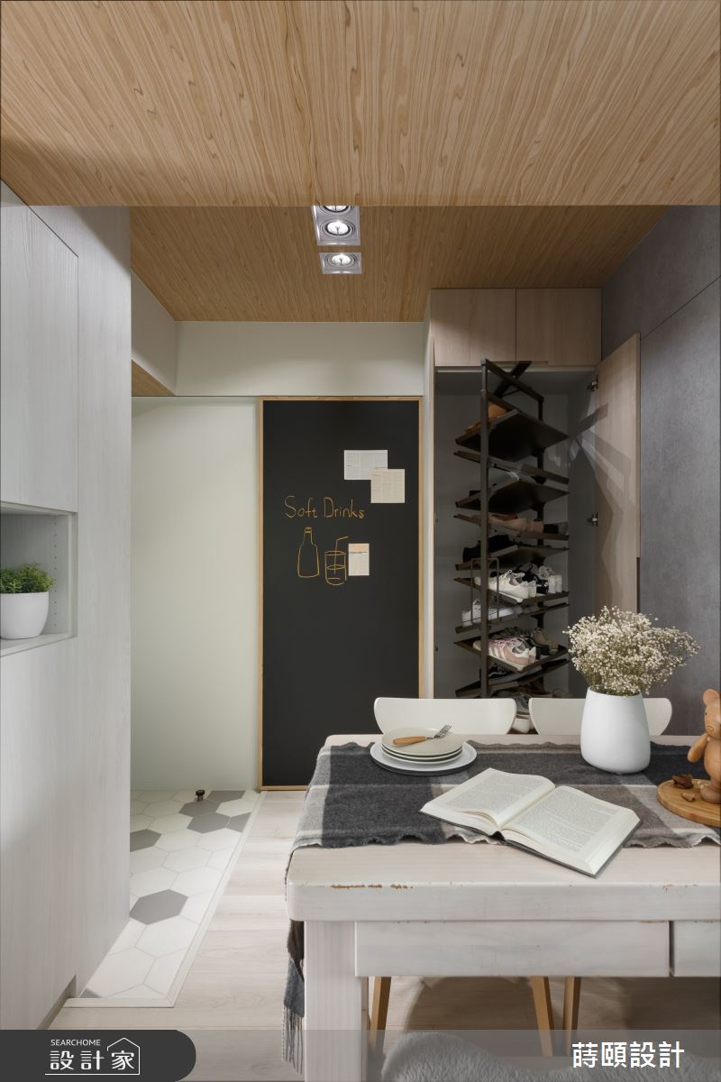 21坪老屋(16~30年)＿北歐風玄關餐廳案例圖片＿蒔頤設計＿蒔頤_流光彩韻之8