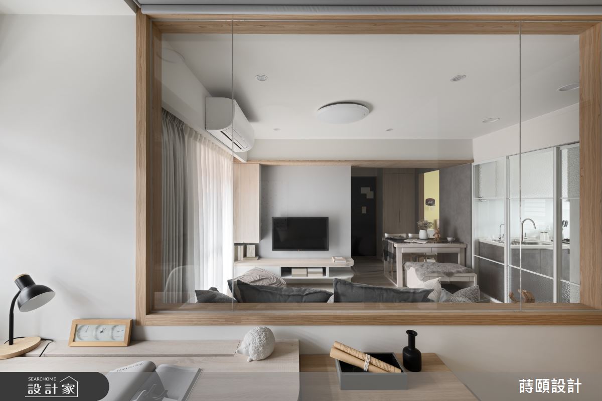 21坪老屋(16~30年)＿北歐風書房客房案例圖片＿蒔頤設計＿蒔頤_流光彩韻之12