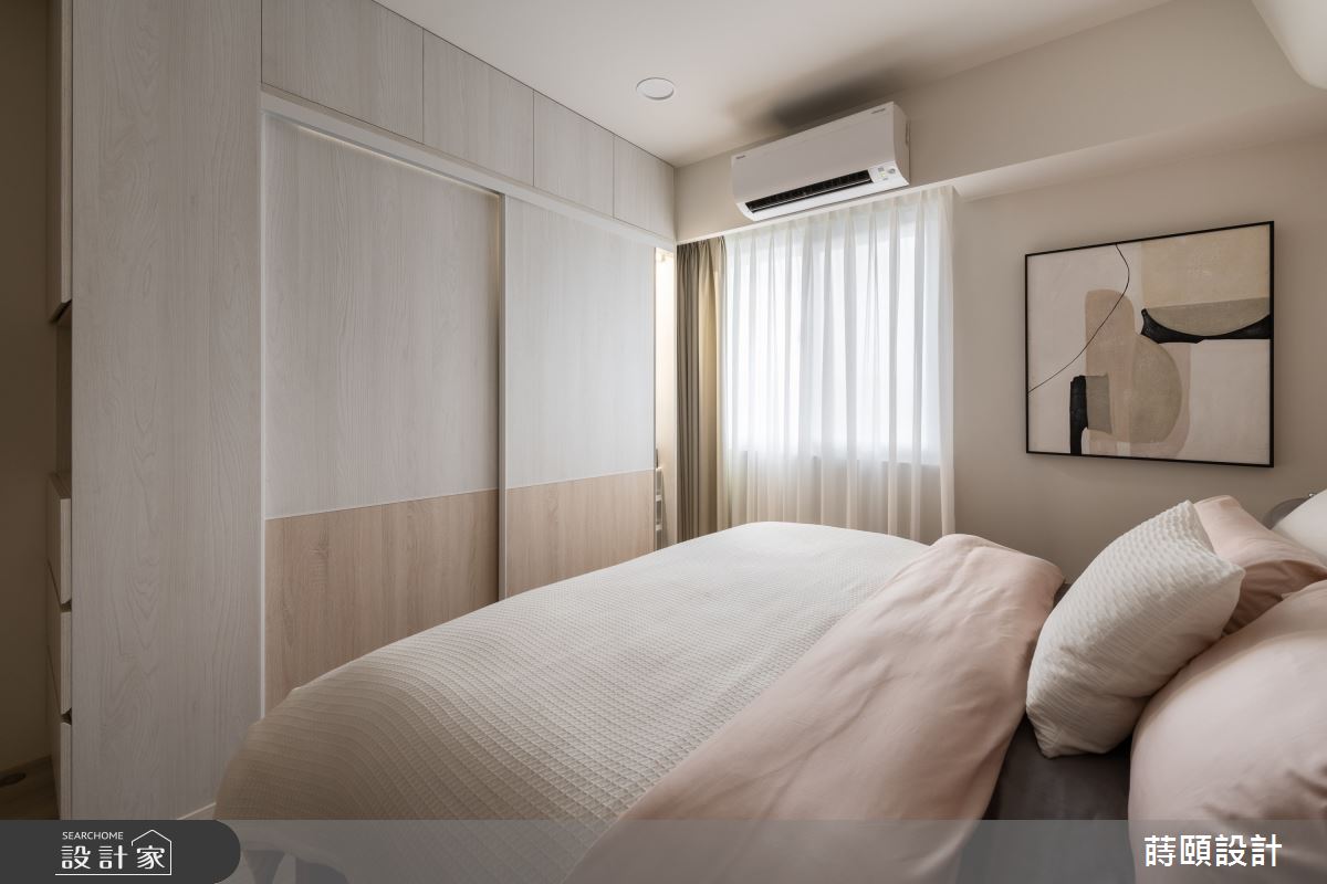 21坪老屋(16~30年)＿北歐風臥室案例圖片＿蒔頤設計＿蒔頤_流光彩韻之17