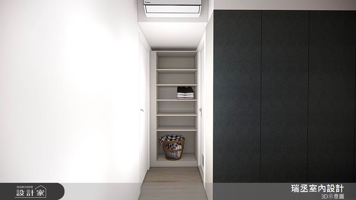 18坪新成屋(5年以下)＿現代風儲藏室案例圖片＿瑞丞室內設計＿瑞丞_新莊_18坪現代風之8