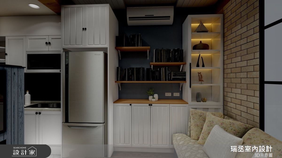 13坪老屋(31~40年)＿鄉村風客廳案例圖片＿瑞丞室內設計＿瑞丞_宜蘭_13坪老屋之5