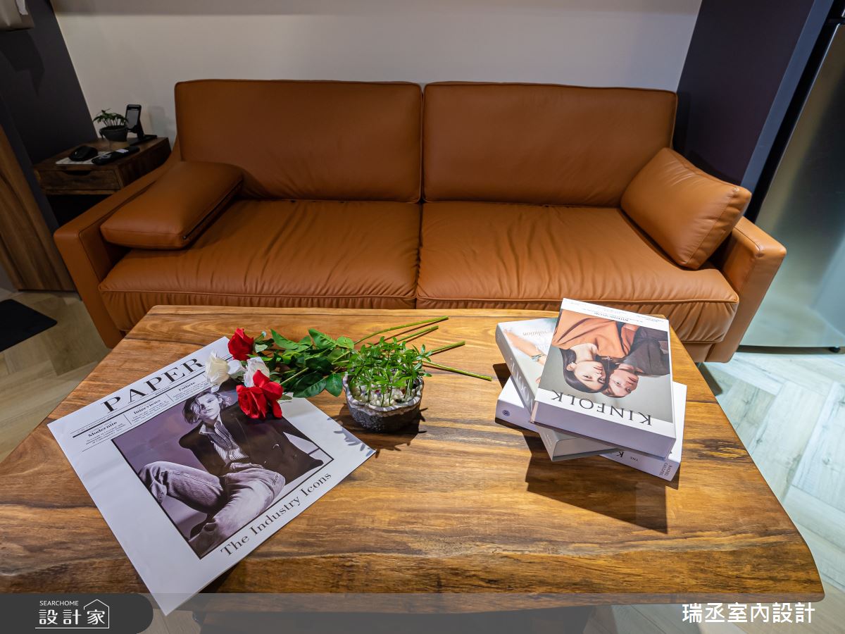 15坪新成屋(5年以下)＿工業風客廳案例圖片＿瑞丞室內設計＿瑞丞_基隆_15坪工業風之4