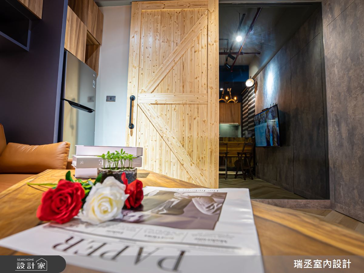 15坪新成屋(5年以下)＿工業風客廳案例圖片＿瑞丞室內設計＿瑞丞_基隆_15坪工業風之5