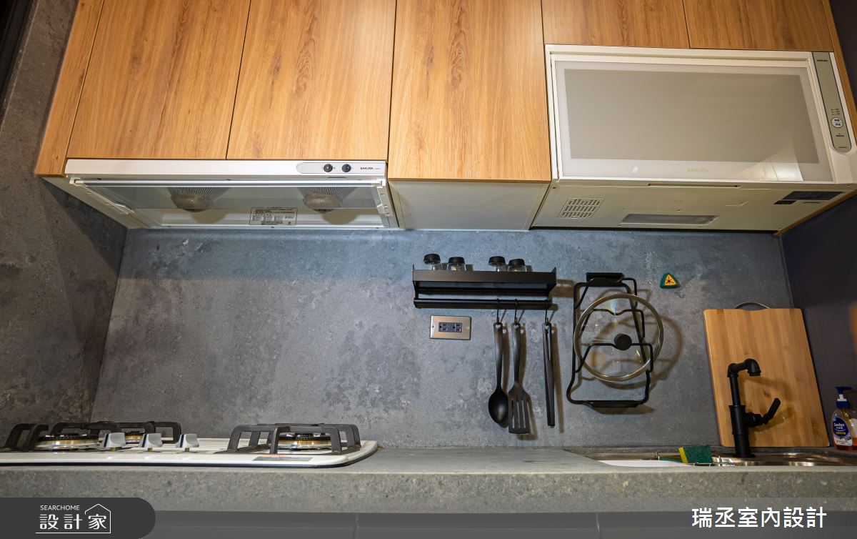 15坪新成屋(5年以下)＿工業風廚房案例圖片＿瑞丞室內設計＿瑞丞_基隆_15坪工業風之9
