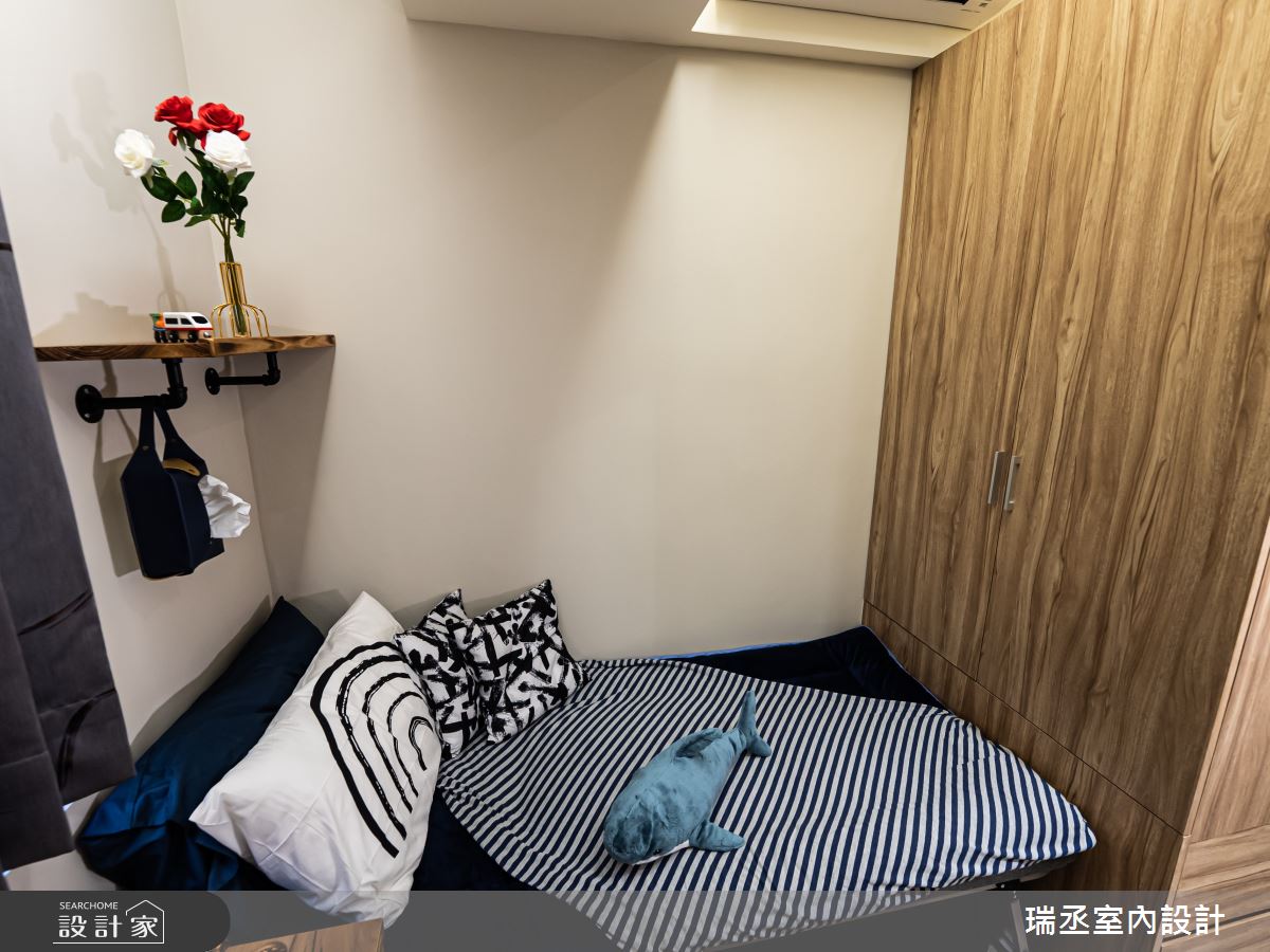 15坪新成屋(5年以下)＿工業風客房案例圖片＿瑞丞室內設計＿瑞丞_基隆_15坪工業風之22