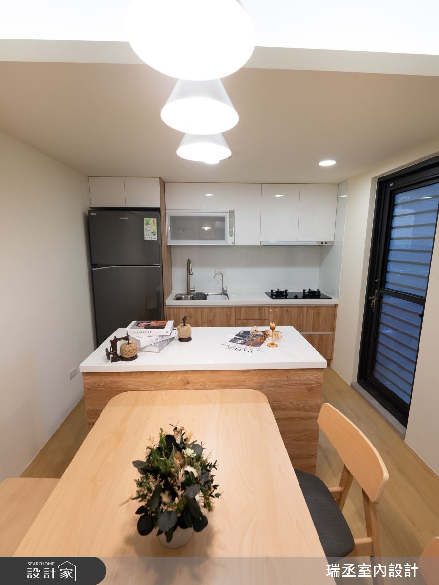 32坪老屋(16~30年)＿日式無印風餐廳廚房案例圖片＿瑞丞室內設計＿瑞丞_基隆_32坪日式無印風之22