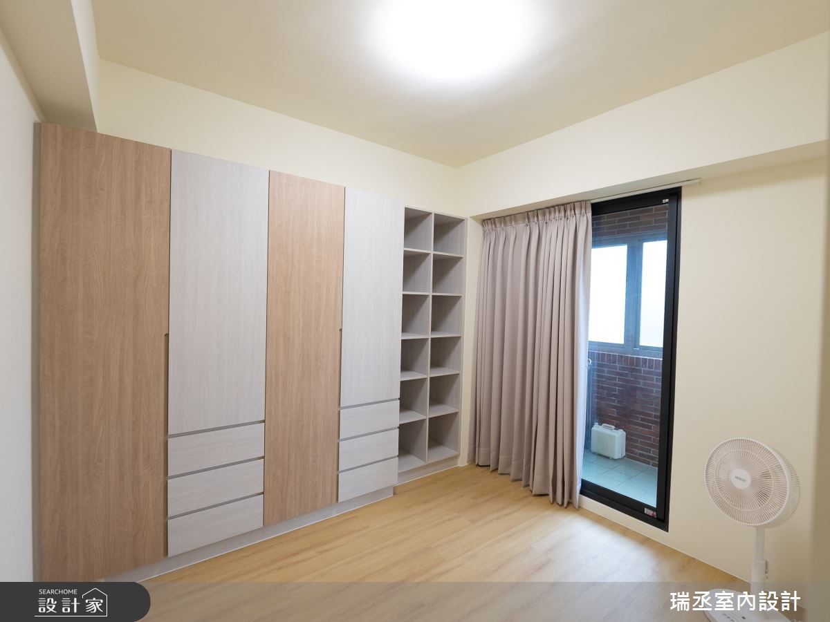 32坪老屋(16~30年)＿日式無印風更衣間儲藏室案例圖片＿瑞丞室內設計＿瑞丞_基隆_32坪日式無印風之33