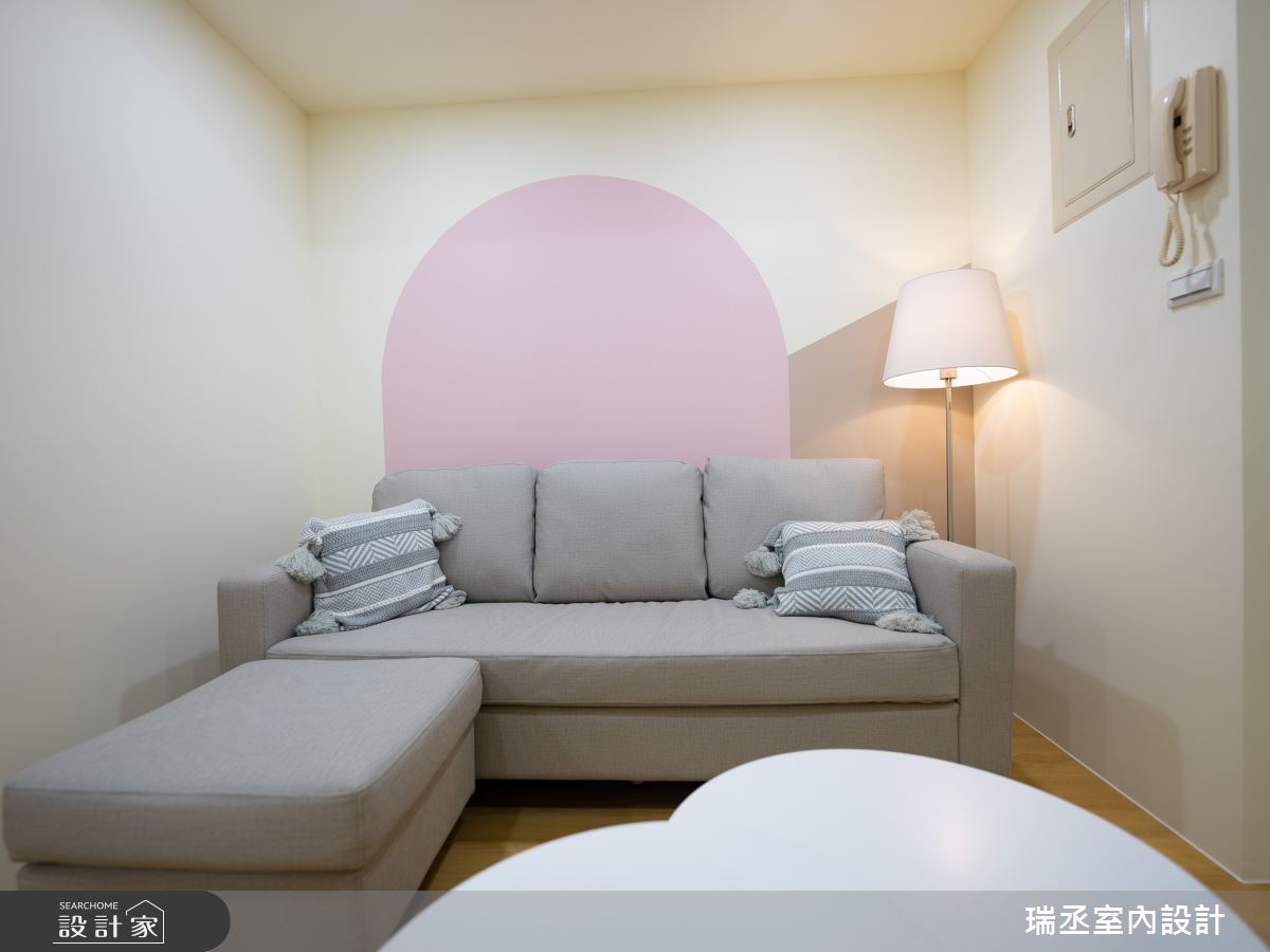 35坪老屋(31~40年)＿北歐風客廳案例圖片＿瑞丞室內設計＿瑞丞_35坪北歐風中壢老屋翻修之3