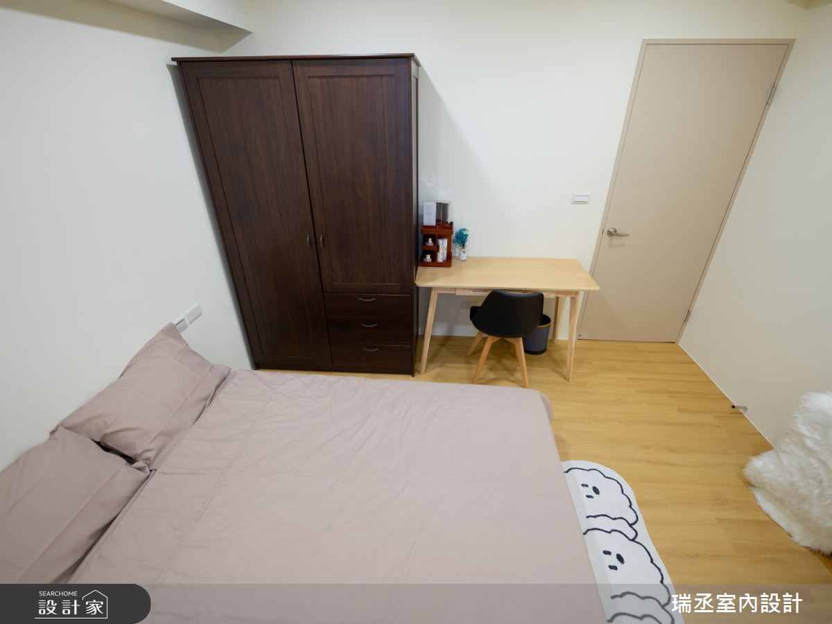 35坪老屋(31~40年)＿北歐風臥室案例圖片＿瑞丞室內設計＿瑞丞_35坪北歐風中壢老屋翻修之13