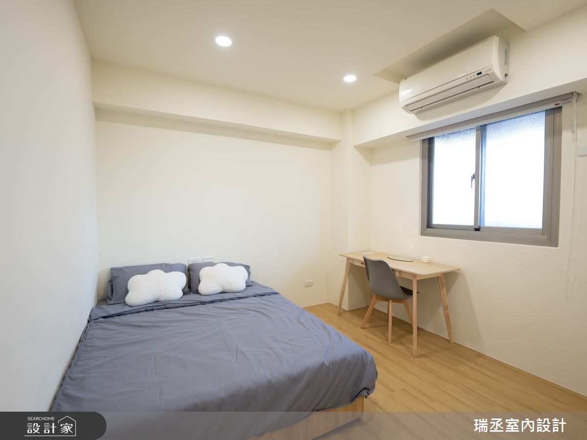 35坪老屋(31~40年)＿北歐風臥室案例圖片＿瑞丞室內設計＿瑞丞_35坪北歐風中壢老屋翻修之26