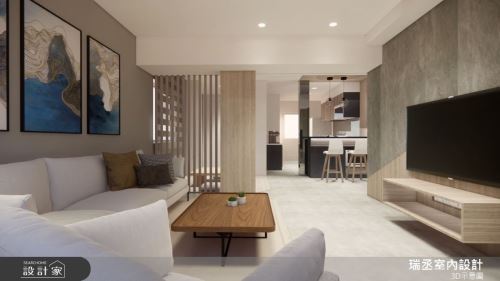 瑞丞_57坪簡約時尚現代風_現代風