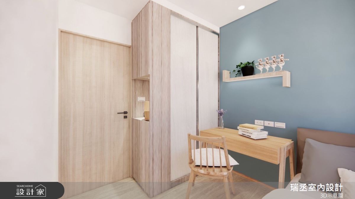 57坪老屋(31~40年)＿現代風臥室案例圖片＿瑞丞室內設計＿瑞丞_57坪簡約時尚現代風之8