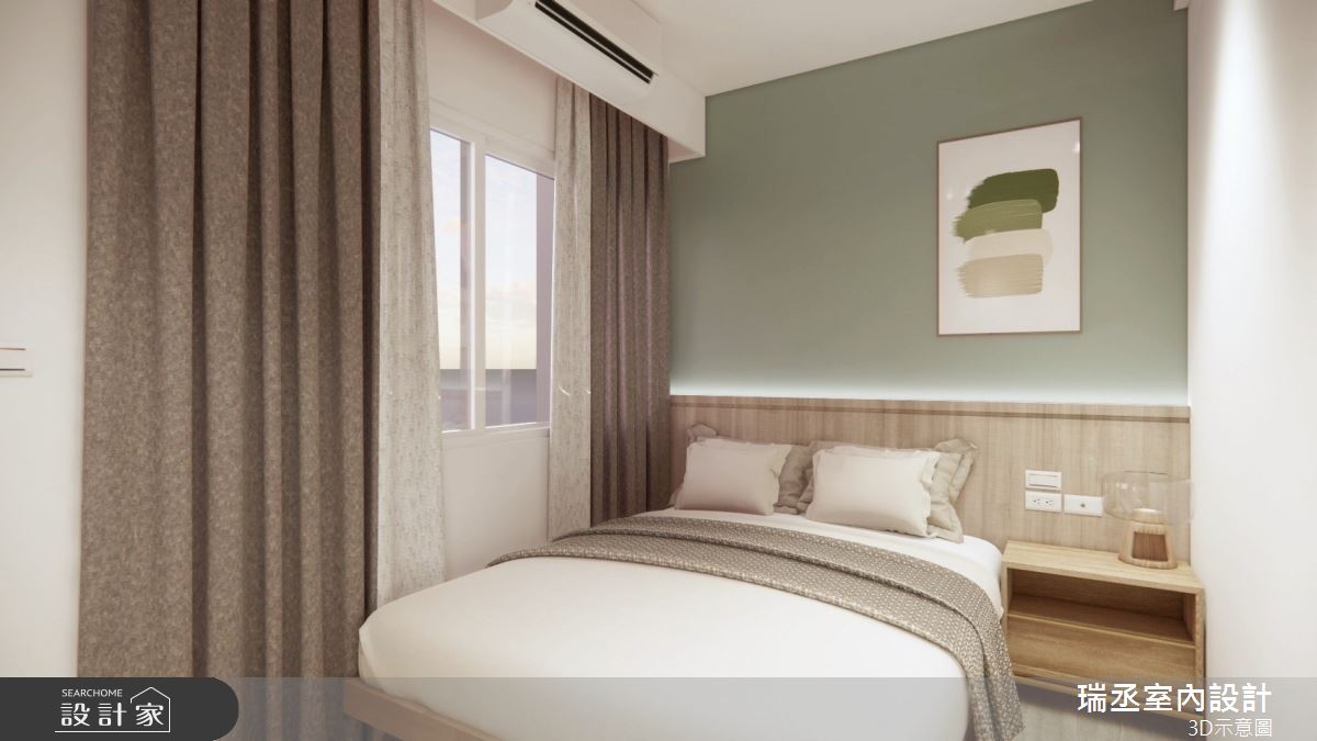 57坪老屋(31~40年)＿現代風臥室案例圖片＿瑞丞室內設計＿瑞丞_57坪簡約時尚現代風之10