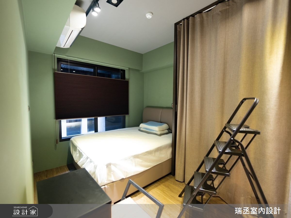 16坪新成屋(5年以下)＿工業風臥室案例圖片＿瑞丞室內設計＿瑞丞_16坪工業風_基隆新橫濱之23
