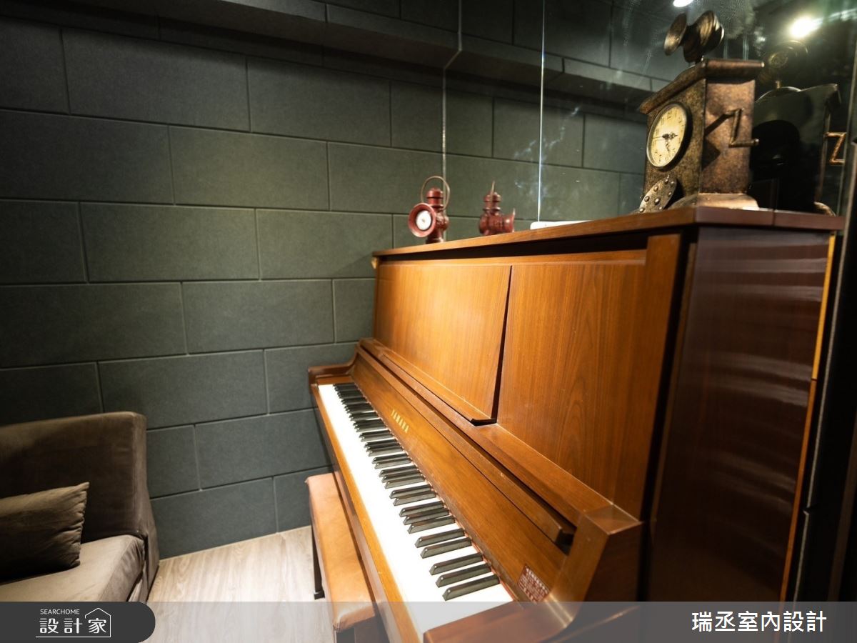 16坪新成屋(5年以下)＿工業風多功能室案例圖片＿瑞丞室內設計＿瑞丞_16坪工業風_基隆新橫濱之26