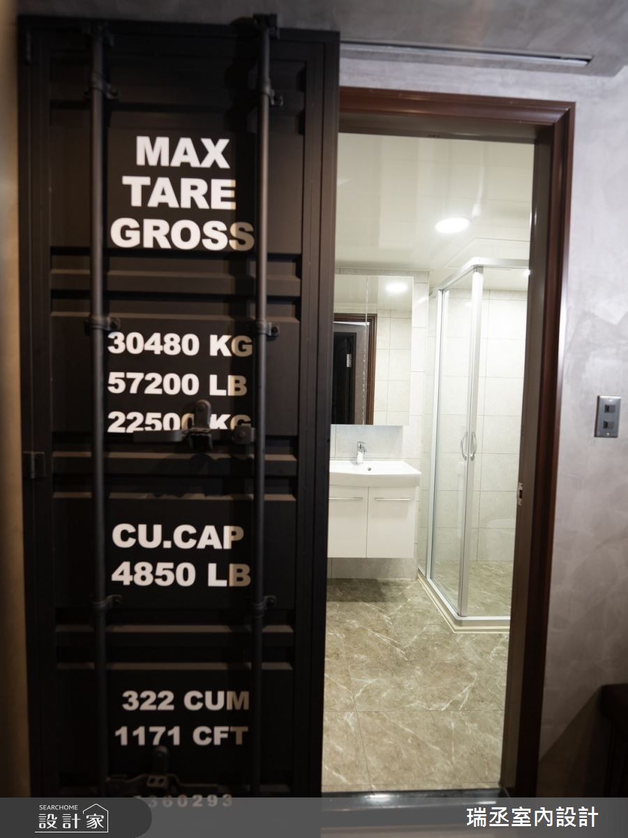 16坪新成屋(5年以下)＿工業風浴室案例圖片＿瑞丞室內設計＿瑞丞_16坪工業風_基隆新橫濱之28