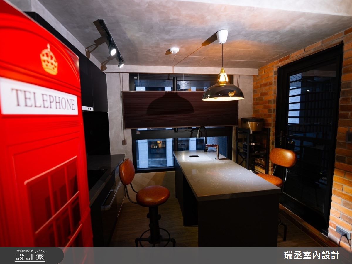 16坪新成屋(5年以下)＿工業風餐廳案例圖片＿瑞丞室內設計＿瑞丞_16坪工業風_基隆新橫濱之13