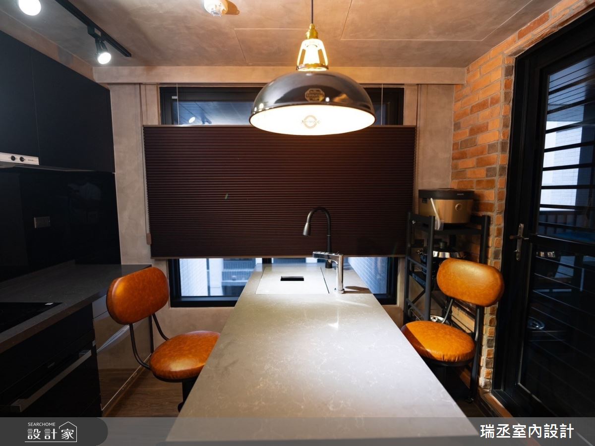 16坪新成屋(5年以下)＿工業風餐廳案例圖片＿瑞丞室內設計＿瑞丞_16坪工業風_基隆新橫濱之11
