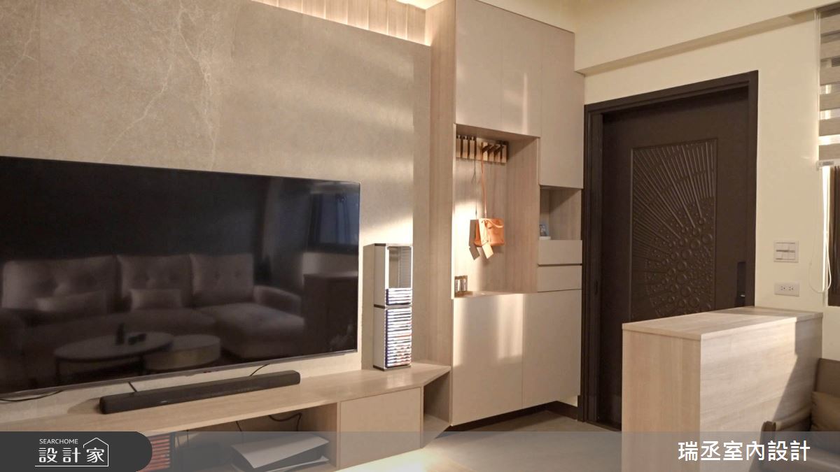 53坪新成屋(5年以下)＿日式無印風玄關客廳案例圖片＿瑞丞室內設計＿瑞丞_53坪日式無印風_宜蘭透天之1