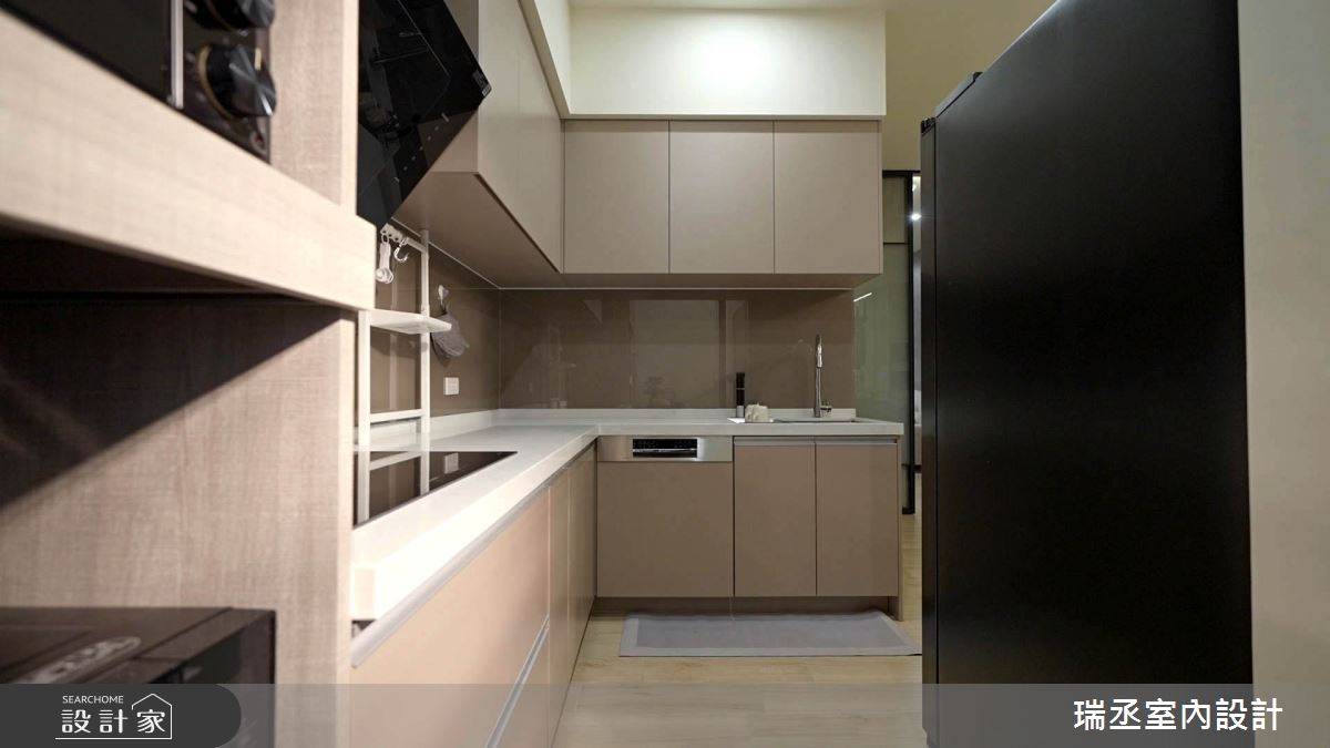 53坪新成屋(5年以下)＿日式無印風廚房案例圖片＿瑞丞室內設計＿瑞丞_53坪日式無印風_宜蘭透天之14