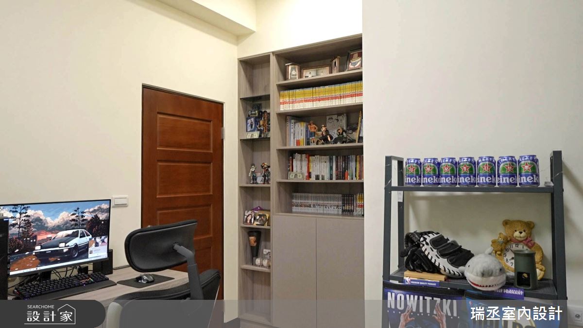 53坪新成屋(5年以下)＿日式無印風書房案例圖片＿瑞丞室內設計＿瑞丞_53坪日式無印風_宜蘭透天之26