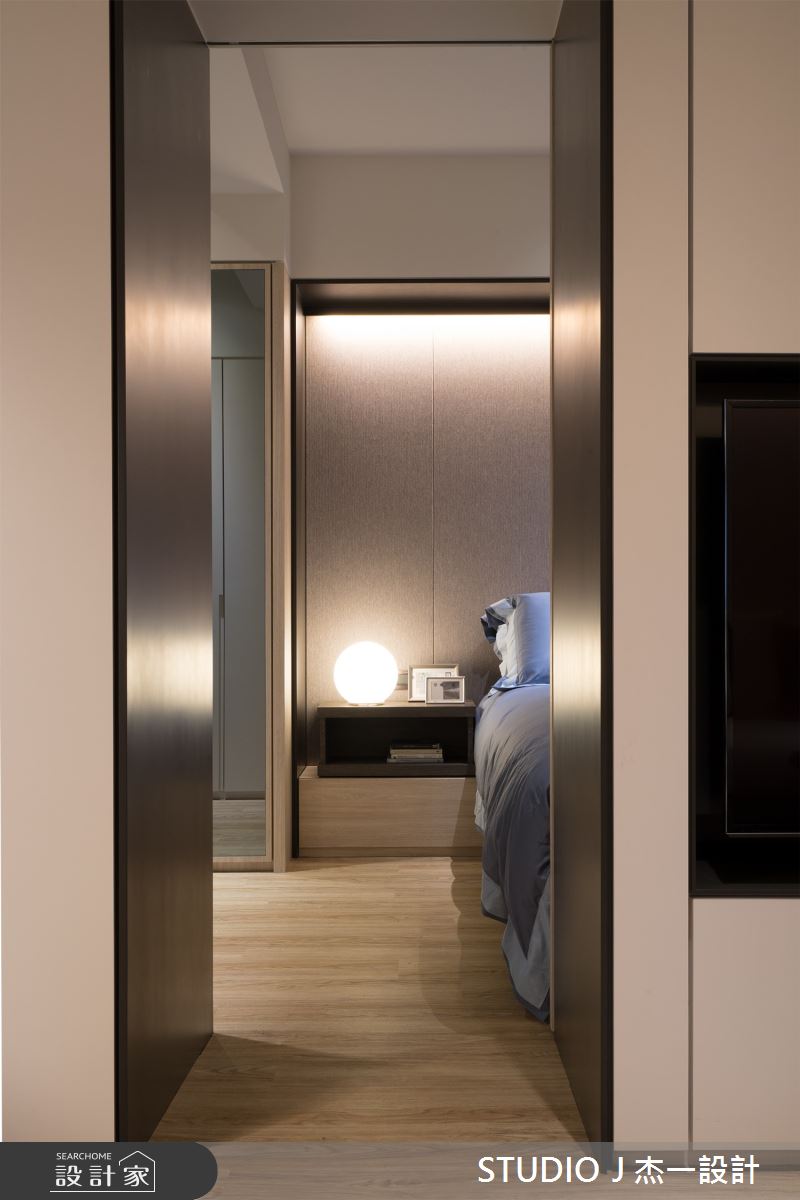 11坪新成屋(5年以下)＿現代風臥室案例圖片＿杰一設計＿杰一_文山君悅之3