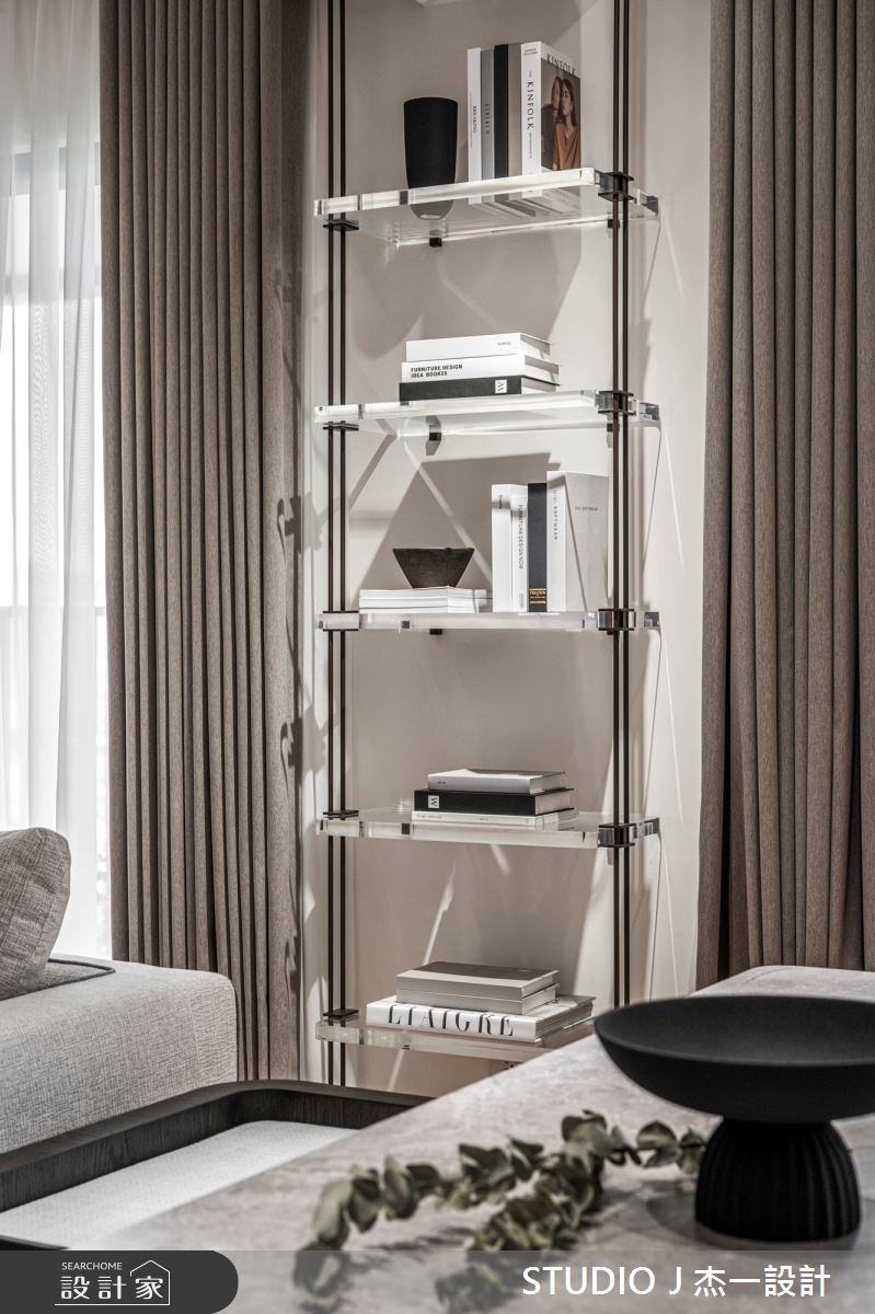 28坪新成屋(5年以下)＿現代風客廳案例圖片＿杰一設計＿杰一_集泰雅馥之12