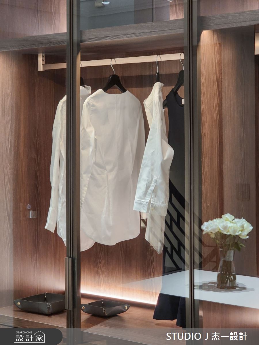 92坪新成屋(5年以下)＿現代風更衣間案例圖片＿杰一設計＿杰一_帝賦天璽之25