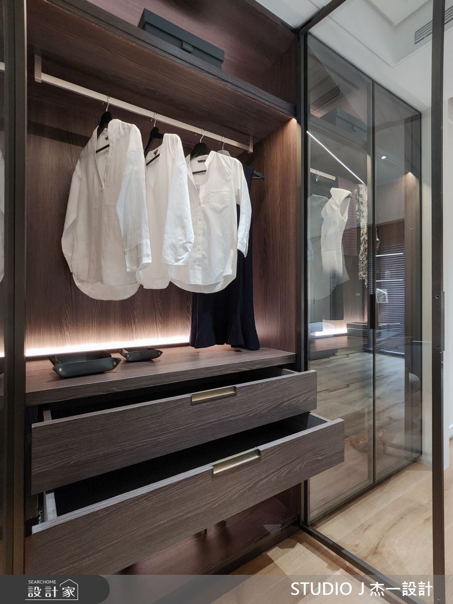 92坪新成屋(5年以下)＿現代風更衣間案例圖片＿杰一設計＿杰一_帝賦天璽之24