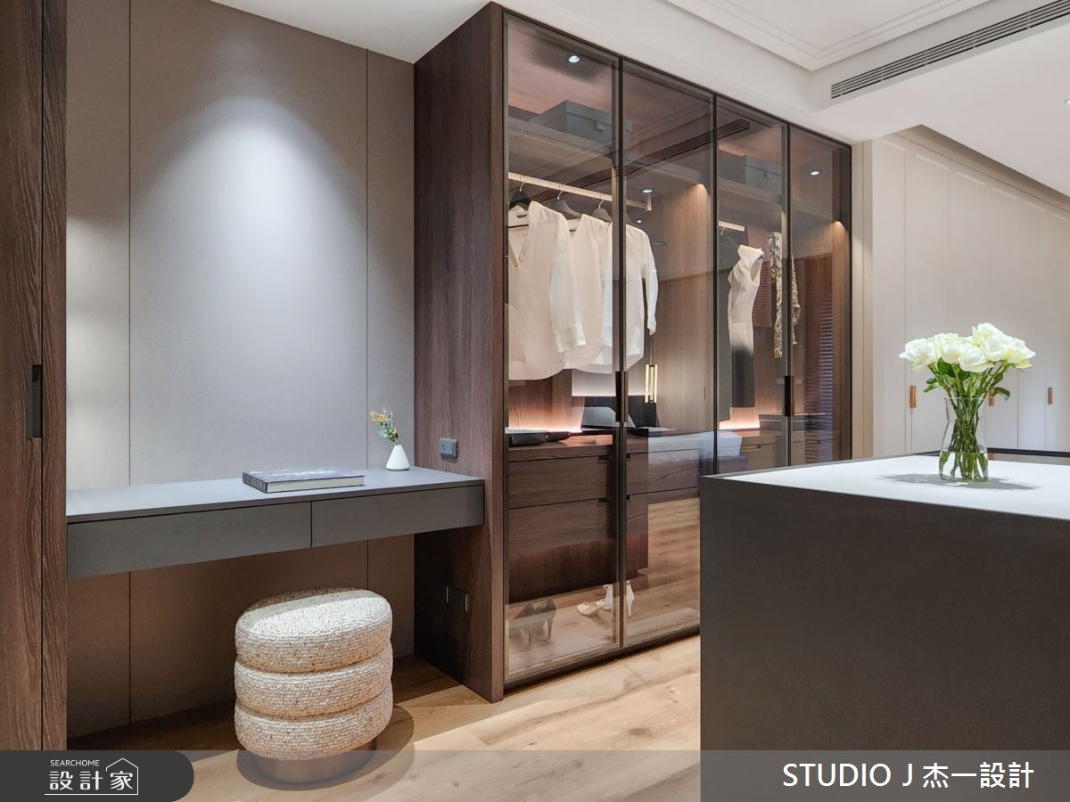 92坪新成屋(5年以下)＿現代風更衣間案例圖片＿杰一設計＿杰一_帝賦天璽之22