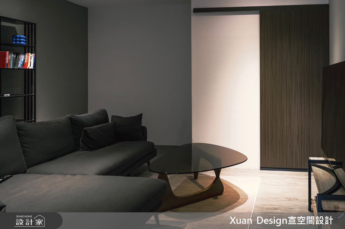 13坪老屋(50年以上)＿簡約風客廳案例圖片＿宣設計＿宣設計_簡單_13坪簡約風之1