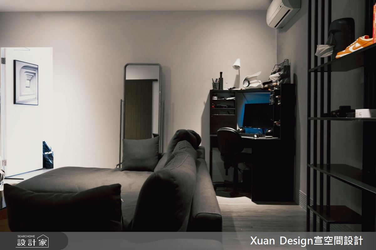 13坪老屋(50年以上)＿簡約風客廳案例圖片＿宣設計＿宣設計_簡單_13坪簡約風之4