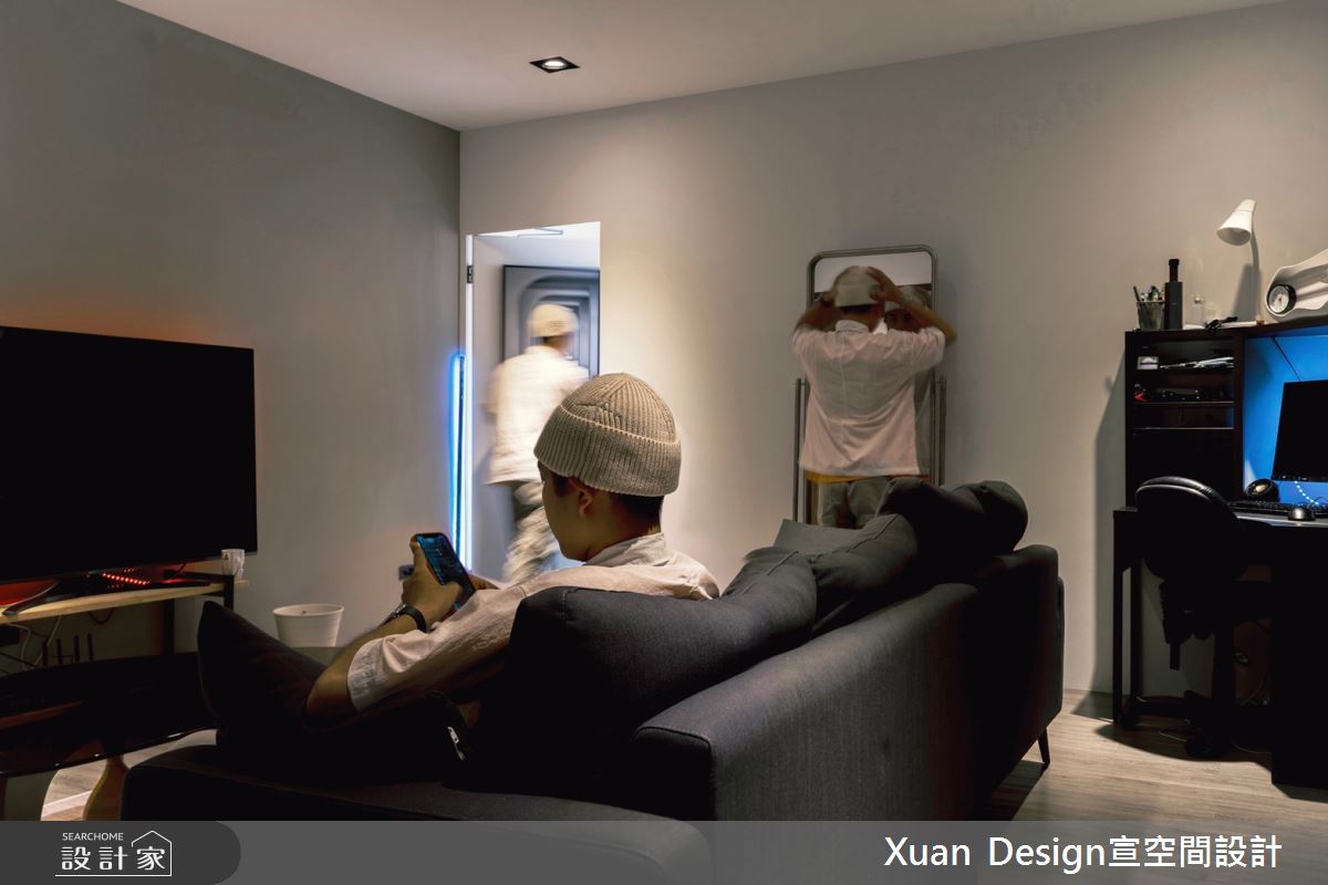 13坪老屋(50年以上)＿簡約風客廳案例圖片＿宣設計＿宣設計_簡單_13坪簡約風之5