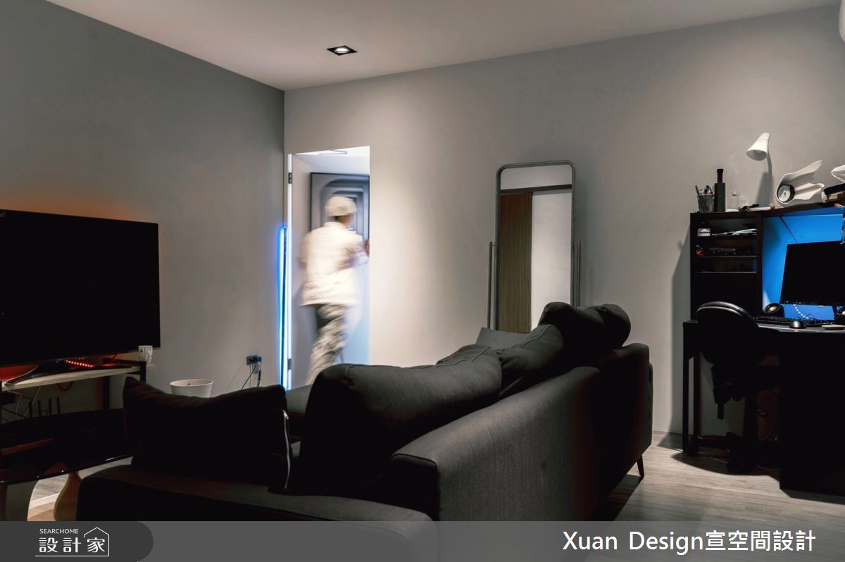 13坪老屋(50年以上)＿簡約風客廳案例圖片＿宣設計＿宣設計_簡單_13坪簡約風之6