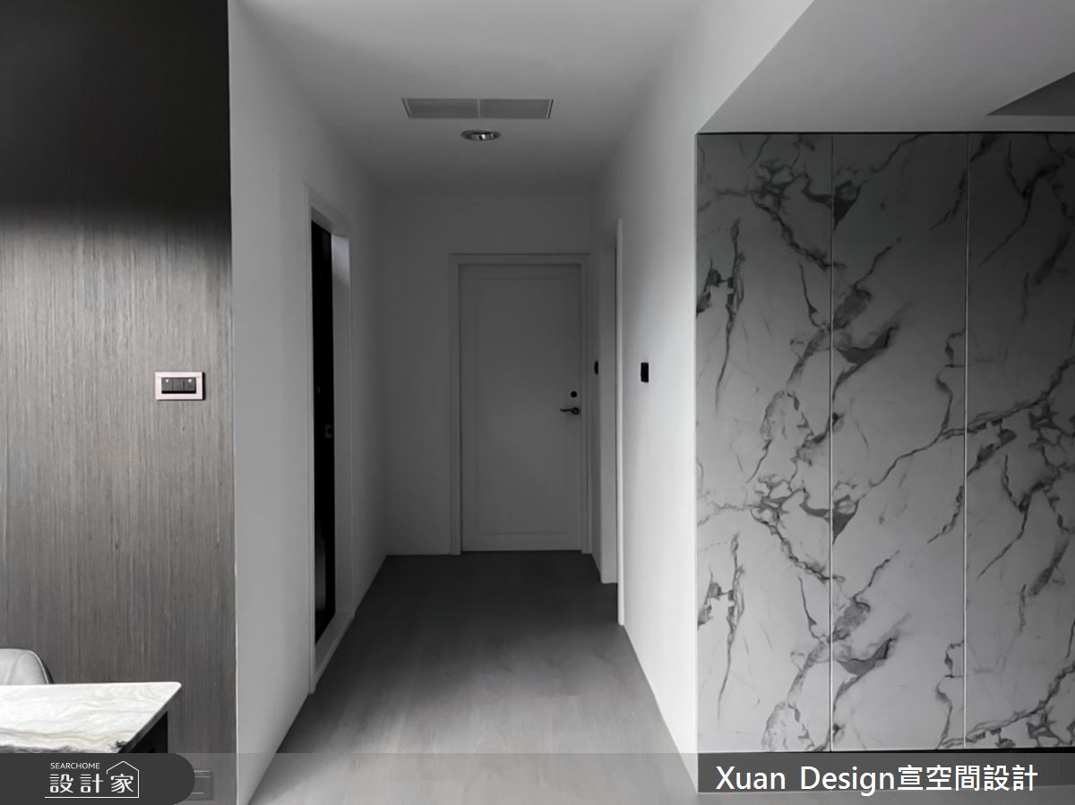 30坪老屋(41~50年)＿現代風走廊案例圖片＿宣設計＿宣設計_灰諧_30坪現代風之15