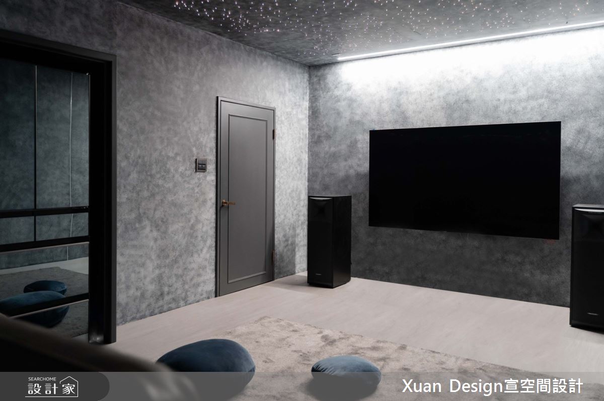 30坪老屋(41~50年)＿現代風多功能室案例圖片＿宣設計＿宣設計_灰諧_30坪現代風之18
