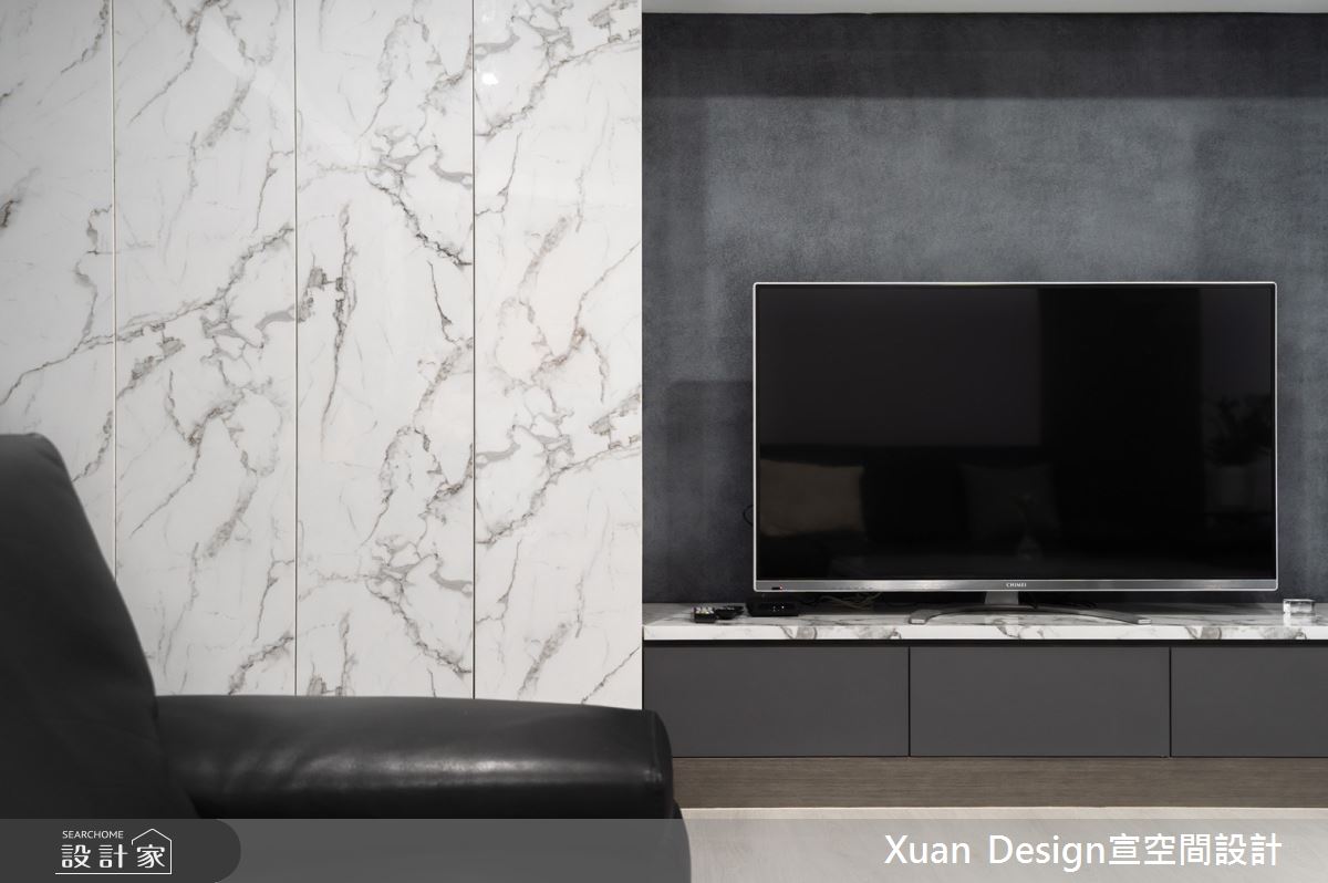 30坪老屋(41~50年)＿現代風客廳案例圖片＿宣設計＿宣設計_灰諧_30坪現代風之7
