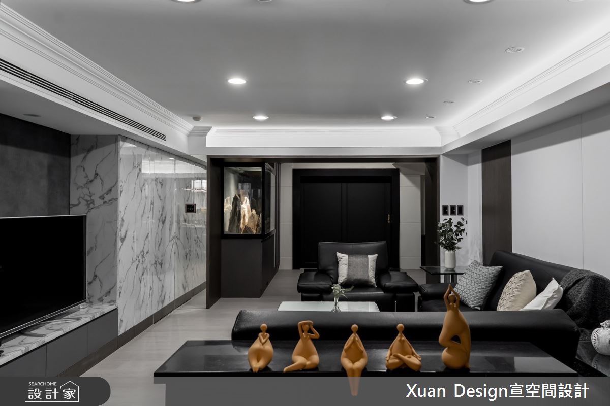 30坪老屋(41~50年)＿現代風客廳案例圖片＿宣設計＿宣設計_灰諧_30坪現代風之1