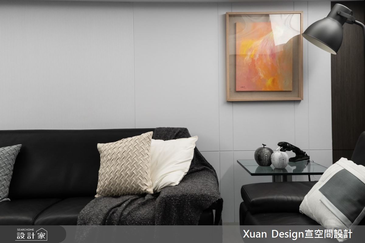 30坪老屋(41~50年)＿現代風客廳案例圖片＿宣設計＿宣設計_灰諧_30坪現代風之5