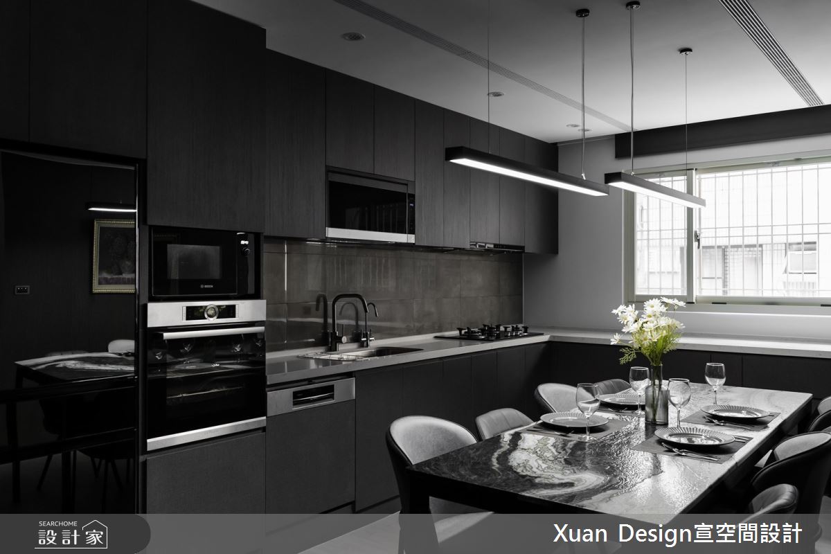 30坪老屋(41~50年)＿現代風餐廳廚房案例圖片＿宣設計＿宣設計_灰諧_30坪現代風之11