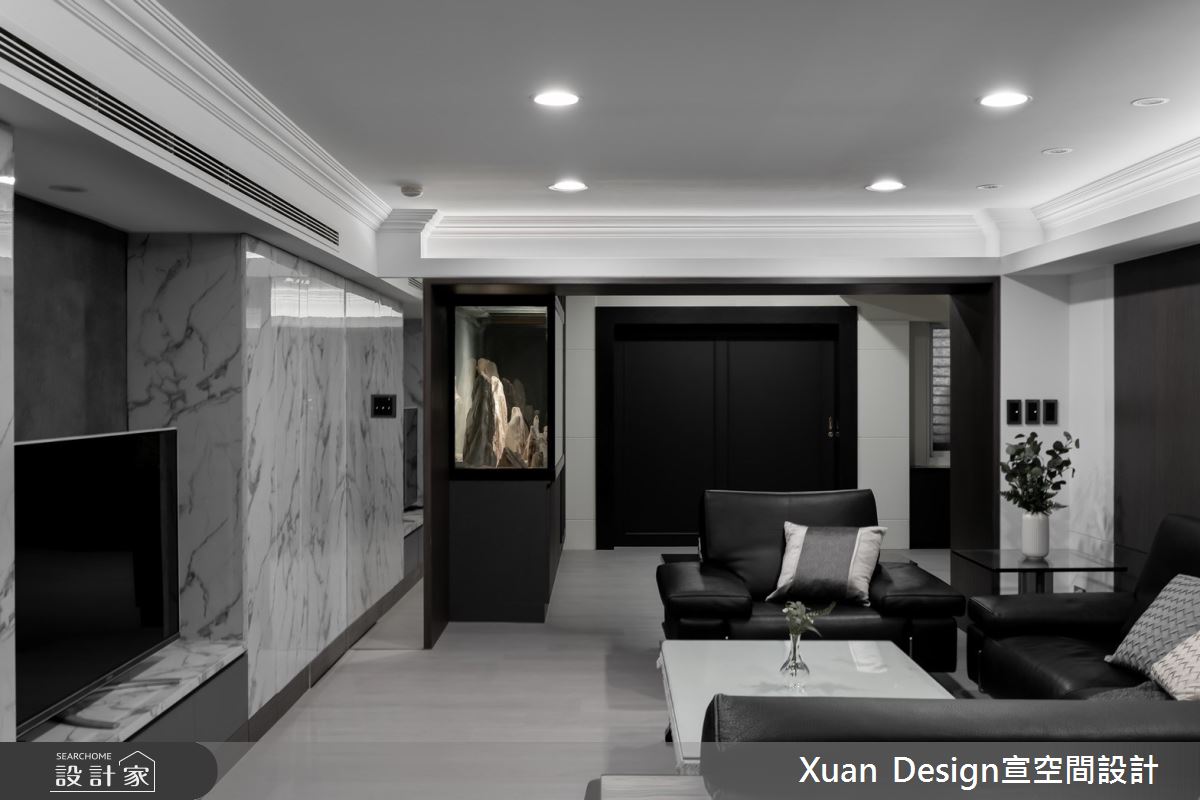 30坪老屋(41~50年)＿現代風客廳案例圖片＿宣設計＿宣設計_灰諧_30坪現代風之2