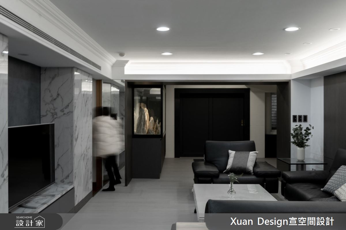 30坪老屋(41~50年)＿現代風客廳案例圖片＿宣設計＿宣設計_灰諧_30坪現代風之3