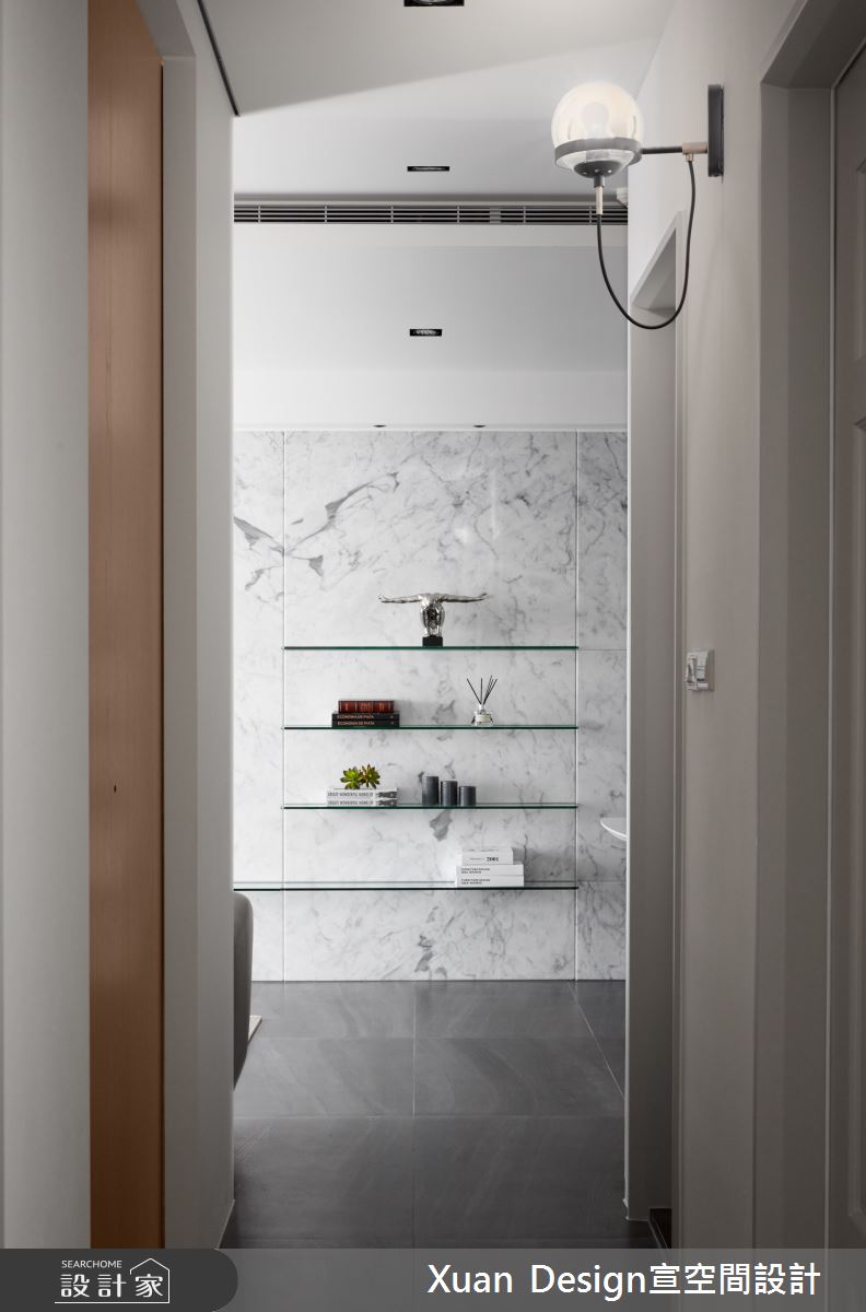 25坪新成屋(5年以下)＿現代風案例圖片＿宣設計＿宣設計_折射_25坪現代風之18