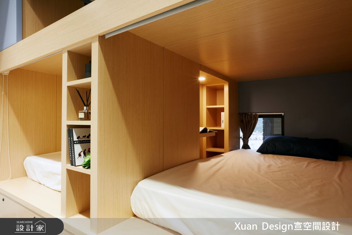 25坪新成屋(5年以下)＿現代風臥室案例圖片＿宣設計＿宣設計_折射_25坪現代風之28