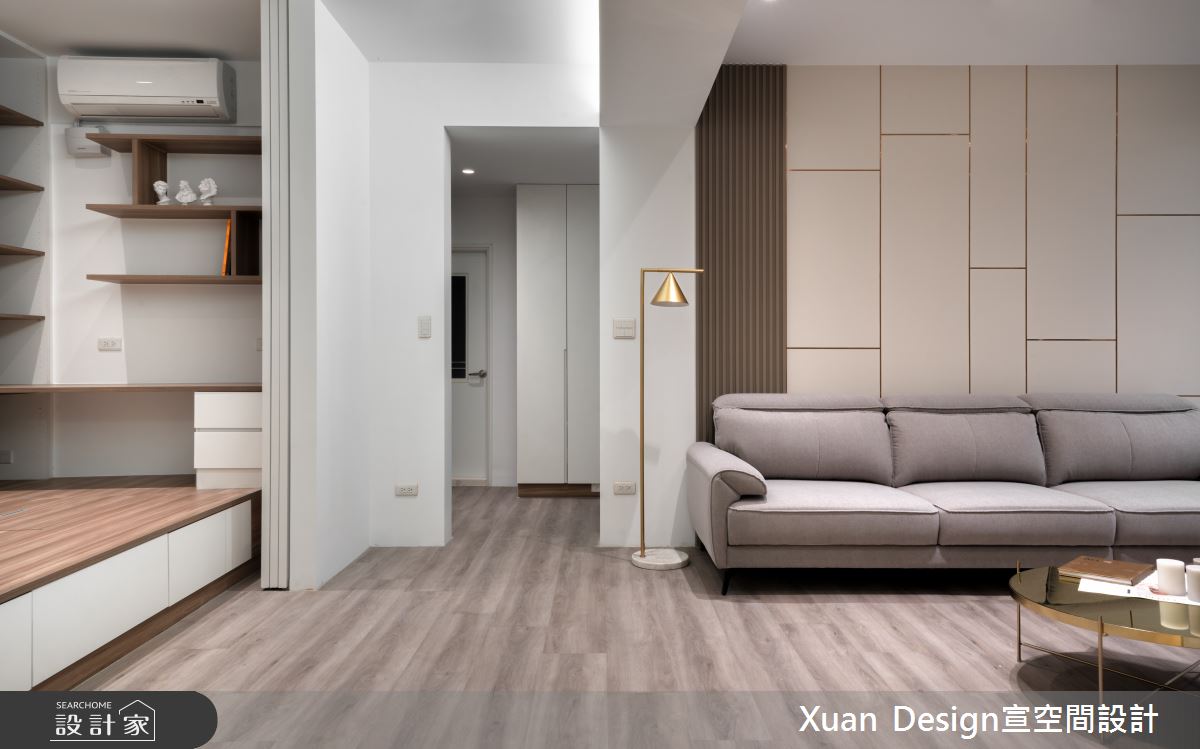 32坪老屋(50年以上)＿混搭風客廳臥榻案例圖片＿宣設計＿宣設計_禾合_32坪混搭風之4
